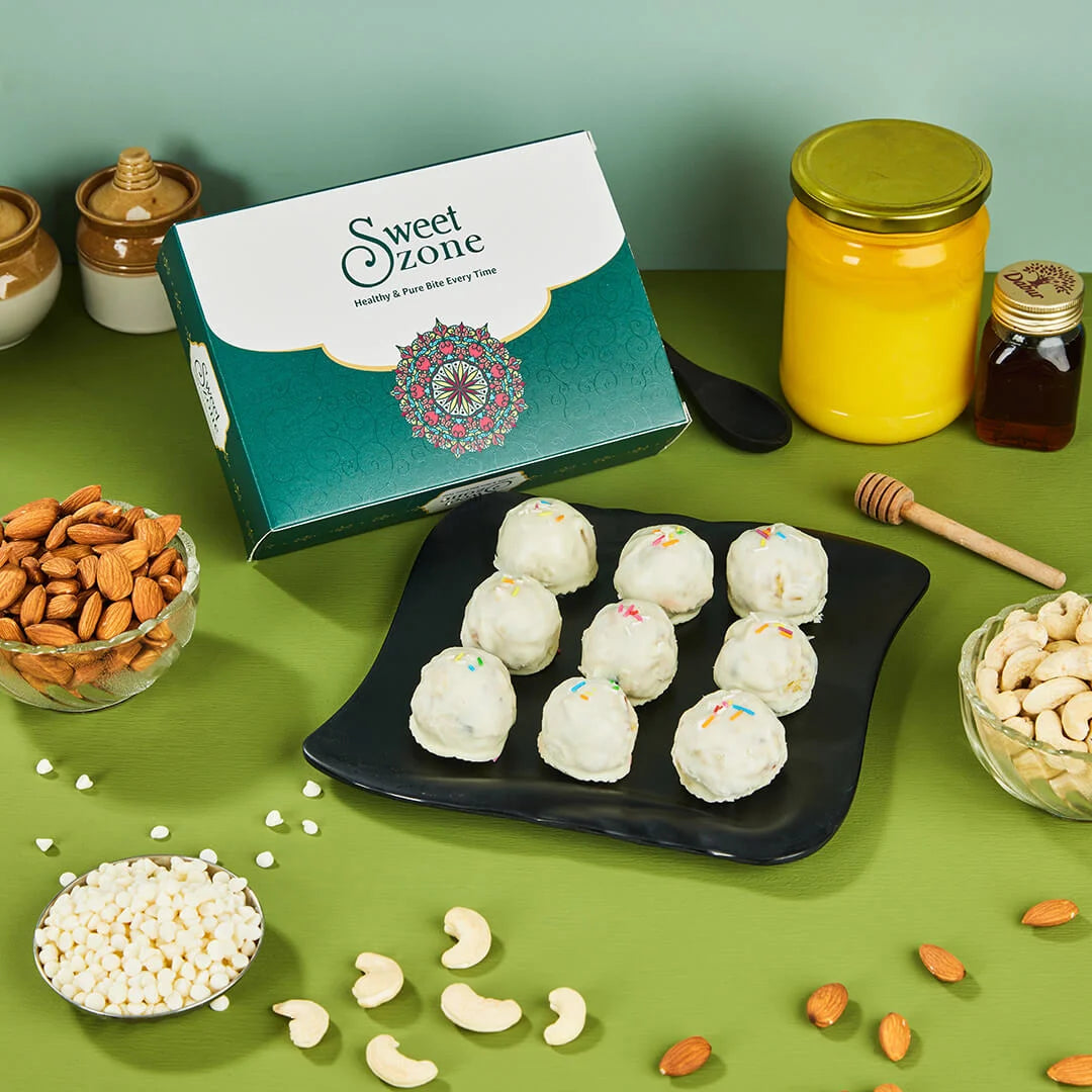 White Chocolate Dry Fruit Balls